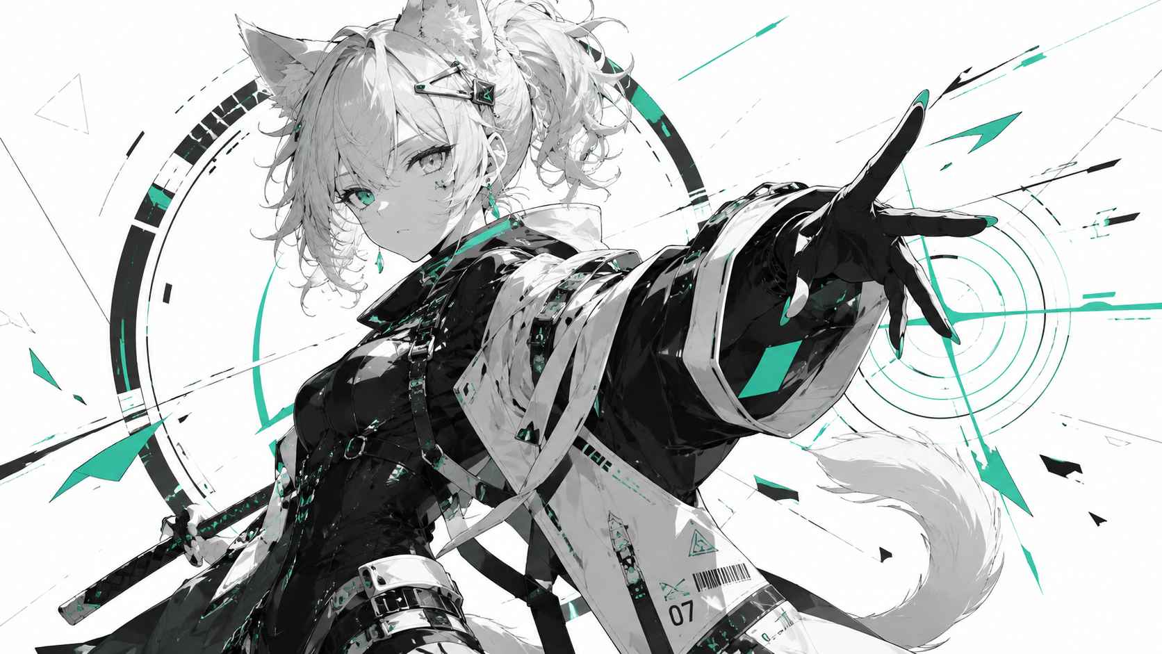 サイバーパンクAIイラスト06